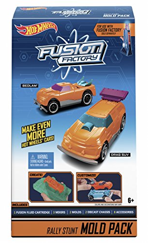 Hot Wheels Fusion Factory Rally Stunt Mold Pack