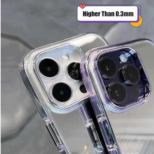 Coque iPhone 14 Pro Max antichoc silicone souple miroir de luxe - 3