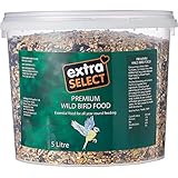 Extra Select Premium Wild Bird Food, 5 Litre