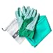 Thorium Green Gardening Heavy Duty Arm Sleeve Protectors Prevents Skin Irritation Scrapes UV Protection Lycra Comes Complete with Gloves & Storage Bag