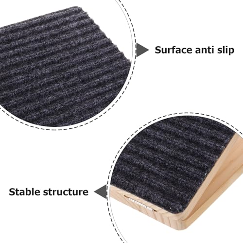 Rampa ajustable para perros pequeños gatos escaleras y sofá de madera 4