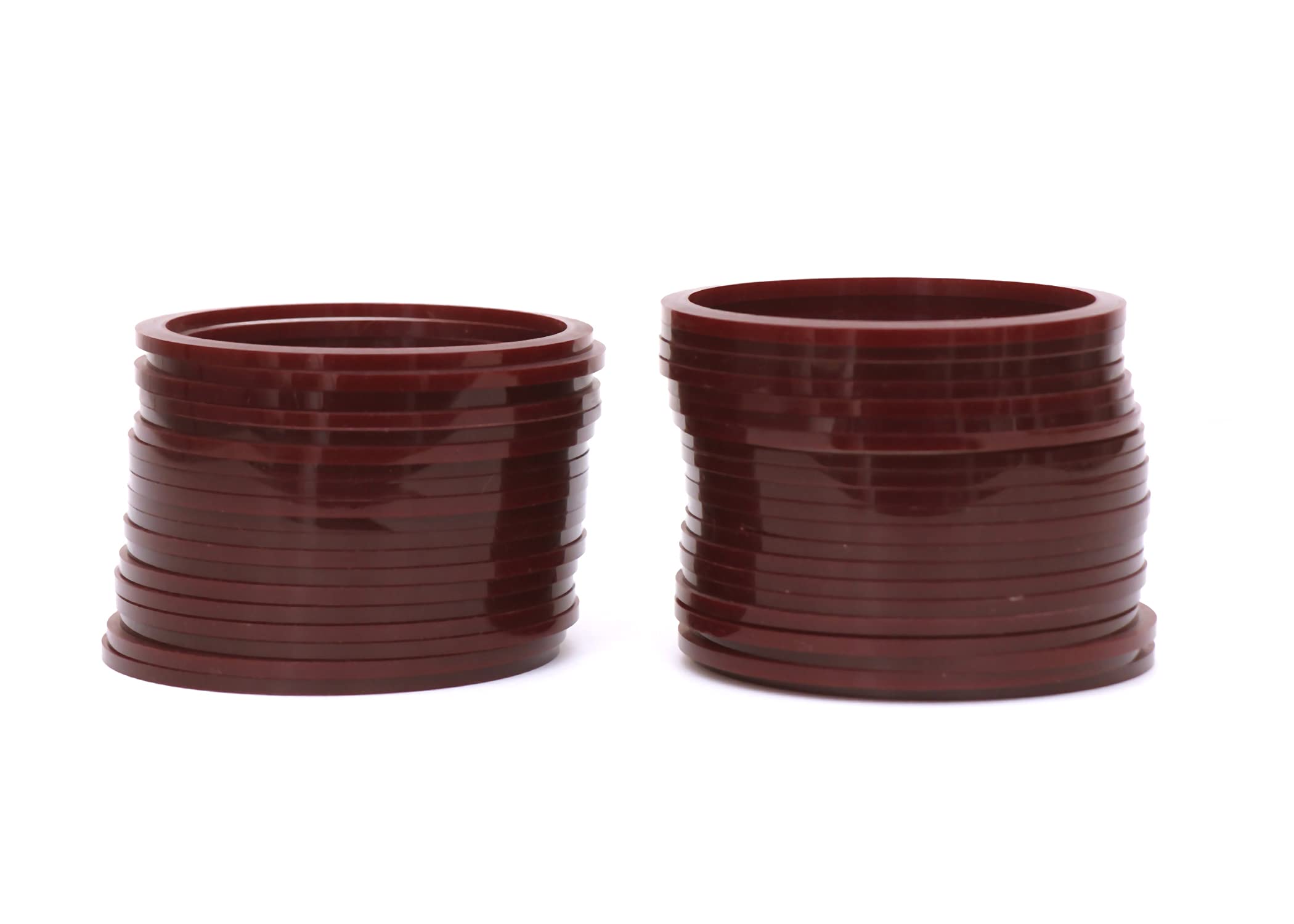 Navjai Traditional Jewellery Bridal chura Rajasthani Rajputi Handcrafted Punjabi Bangles Dulhan Chuda Plastic Seap Chuda Set for Women/Girls (Plastic bangle Maroon, 2.8) (B09XQGQBFY) Amazon Price History, Amazon Price Tracker