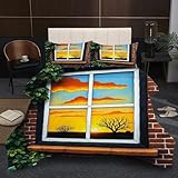 [Ensemble complet] L'ensemble comprend un édredon et deux taies d'oreiller. Disponible en 140 x 200 cm,160 x 200 cm, 180 x 200 cm, 200 x 200 cm, 200 x 240 cm, 220 x 240 cm et 240 x 260 cm, la taille standard des taies d'oreiller est de 65 x 65 cm.
