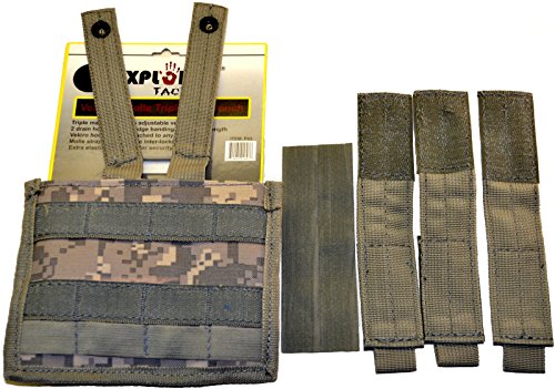 Explorer Triple Mag Pouch, Acu, 6.25 X 1 X 6-Inch #TOP1
