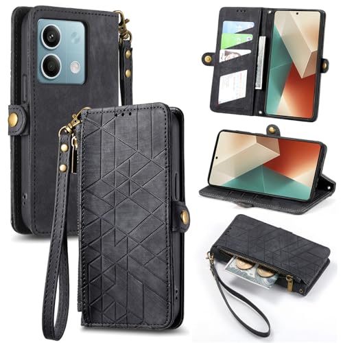 Rfvzubemok Compatible avec Vivo iQOO 9 Pro 5G Coque,Compatible avec Vivo iQOO 9 Pro 5G Housse de téléphone en Cuir PU avec Fente pour Carte Black