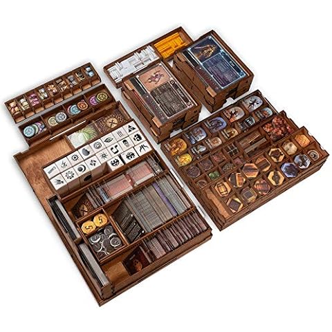 Smonex Holz-Organizer und vier Spielerbretter Cover