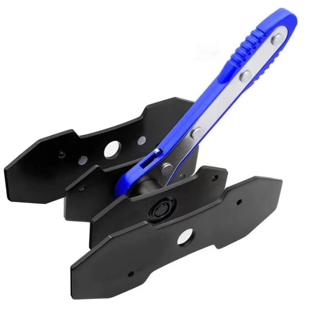 Ijsdnvjndx Black & Blue Ratchetting Brake Caliper Piston Tool, Brake Caliper Press Tool, Car Brake Caliper Spreader