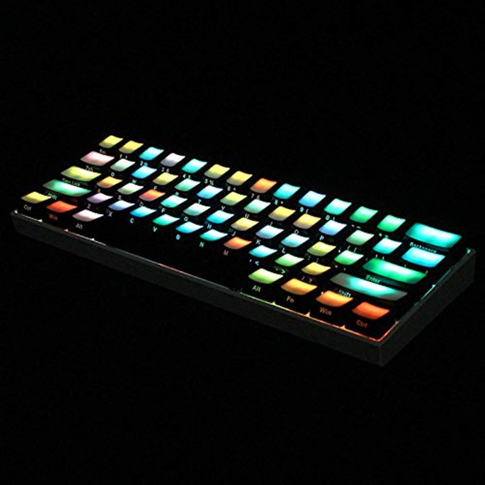 Amazon.com: 61/87/104 Keys Side Printed Keyset Doubleshot Backlit