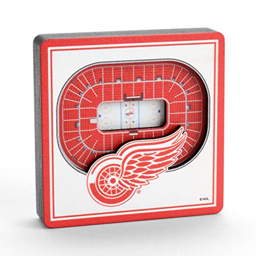 YouTheFan NHL Detroit Red Wings 3D StadiumView Magnets - Joe Louis Arena
