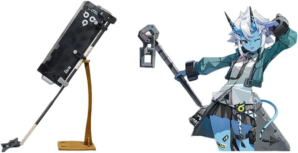 よ）武器 二刃斧と鎖付き球体 フレイル アックス コスプレにも よ