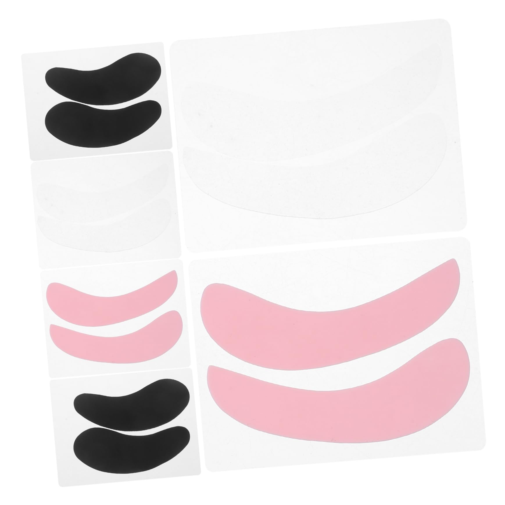 Didiseaon 6 Pairs Eye Mask Beauty Tools Lash Perming Pads Eyelash Lift Rods Eyelash Lift Tool Eyelash Lifting Pads Lash Lifting Kit Eyelash Lift Pads Eyelash Perming Rods