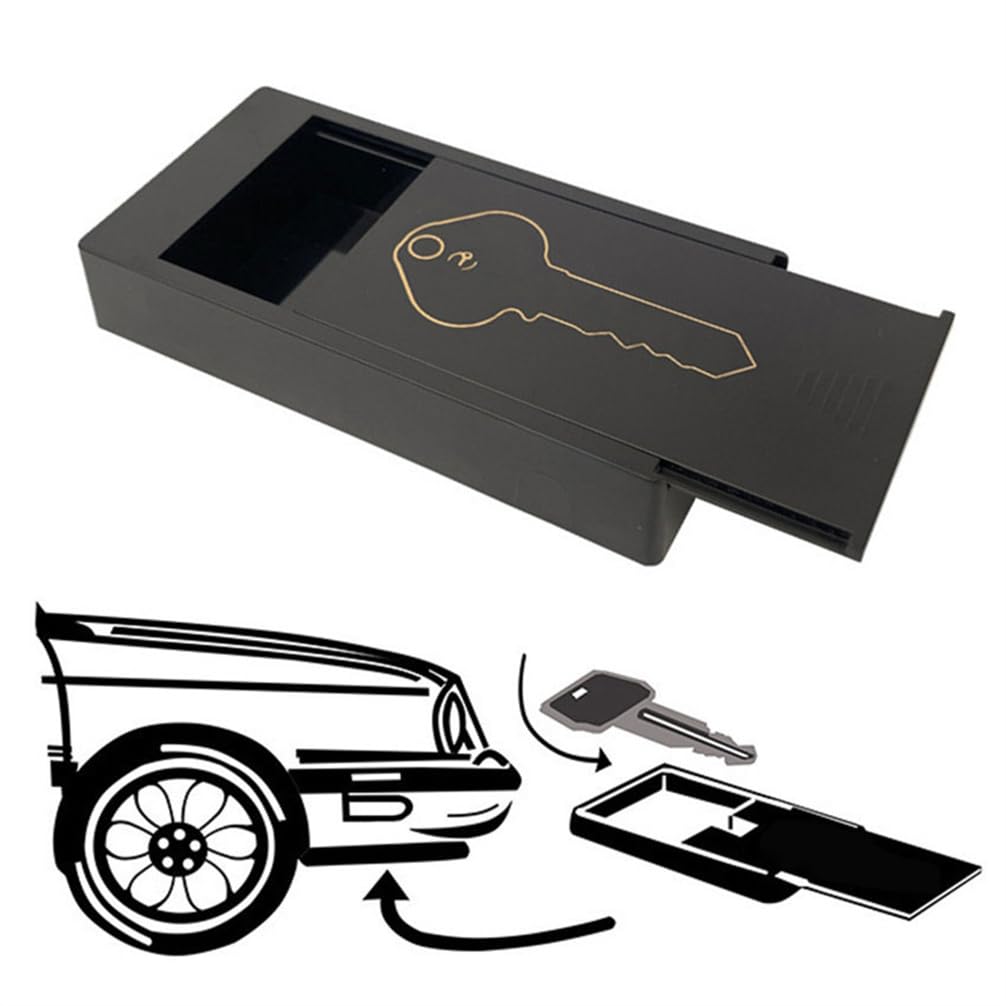 Magnetische sleutelhouder voor onder de auto - veilige, weerbestendige