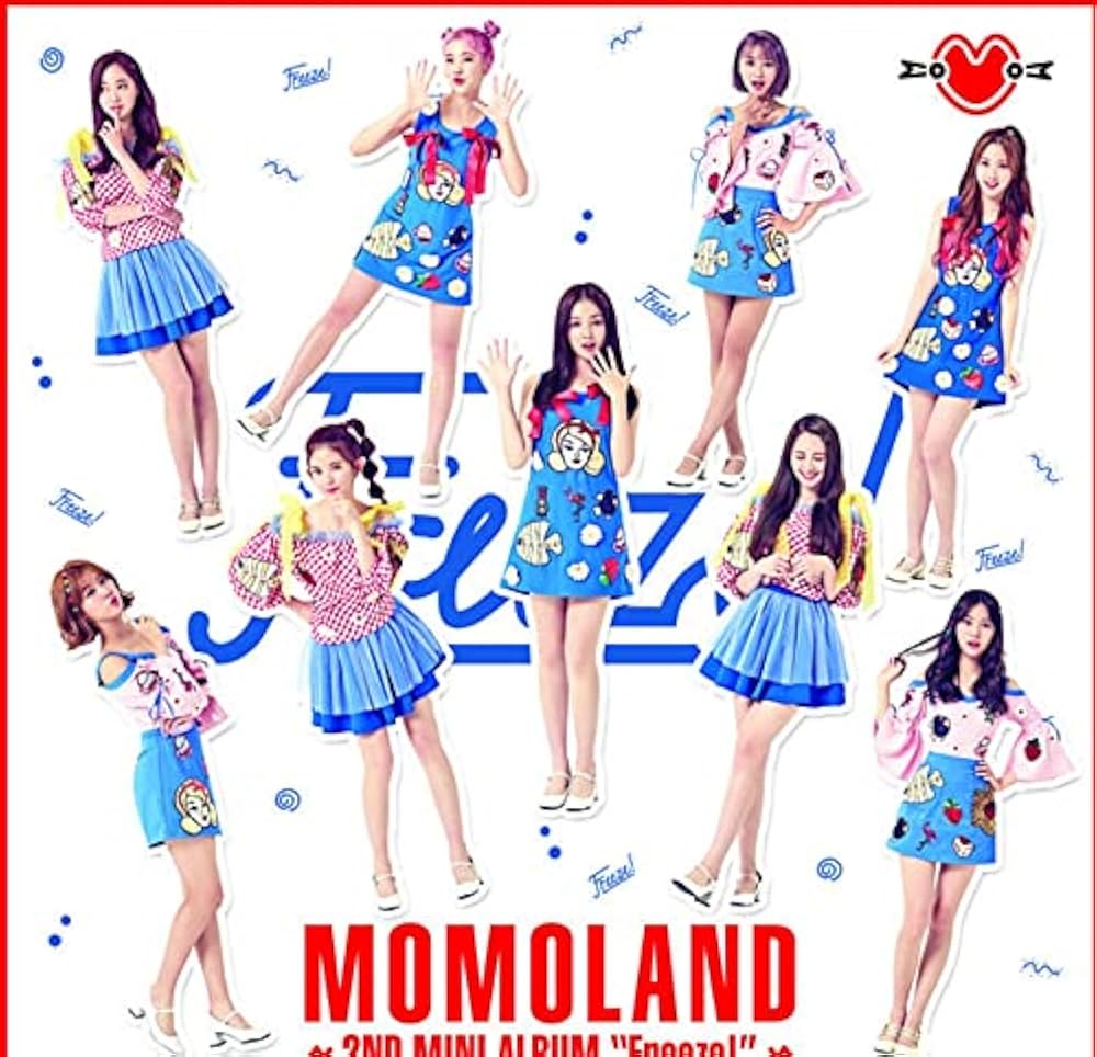 MOMOLAND モモランド 直筆サイン入りCD&DVD ◇Momoland 2nd Mini Album 『Freeze!』 全員直筆サイン非売CD◇韓国