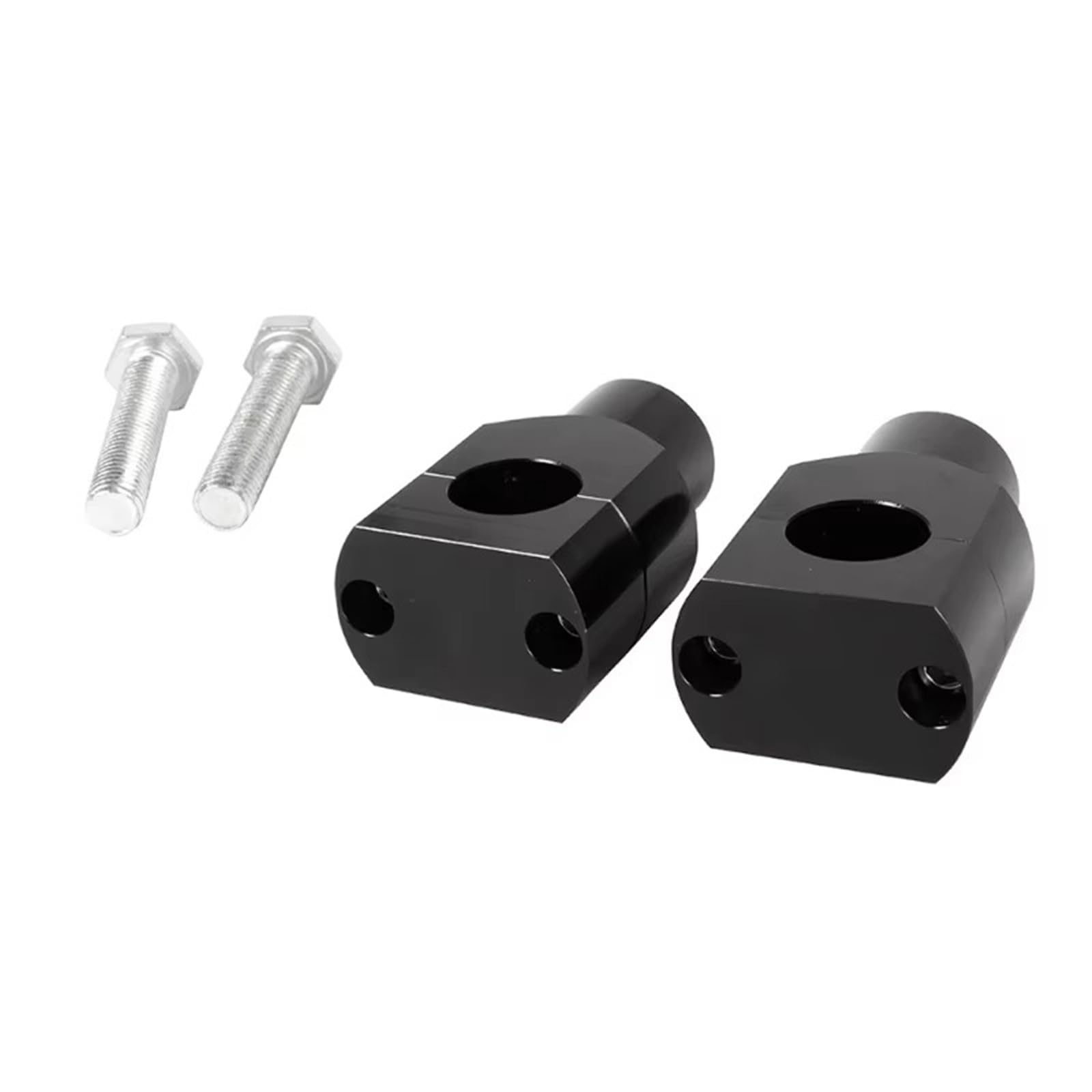 Soporte de manillar de aluminio mecanizado universal para Harley estilo Bobber 6