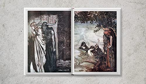 As Ilustrações de Arthur Rackham para a Ópera O Anel do Nibelungo