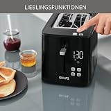 Krups KH6418 Smart´n Light Toster, Tworzywo Sztuczne, 850 W, Czarny