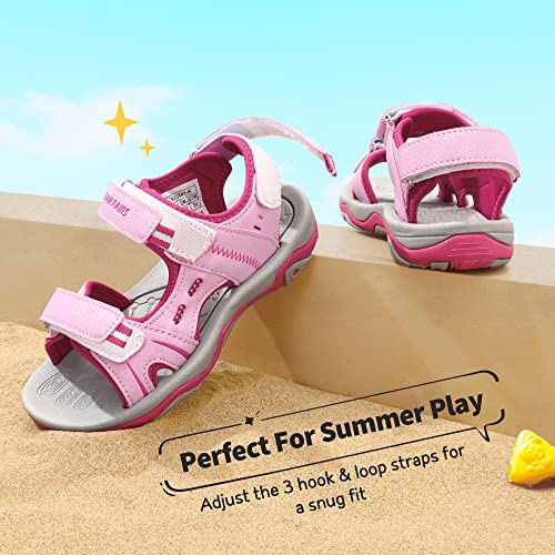 Image of DREAM PAIRS Boys Girls Sandals Kids Athletic Summer Sports Water Shoes for Toddler /Little Kid /Big Kid