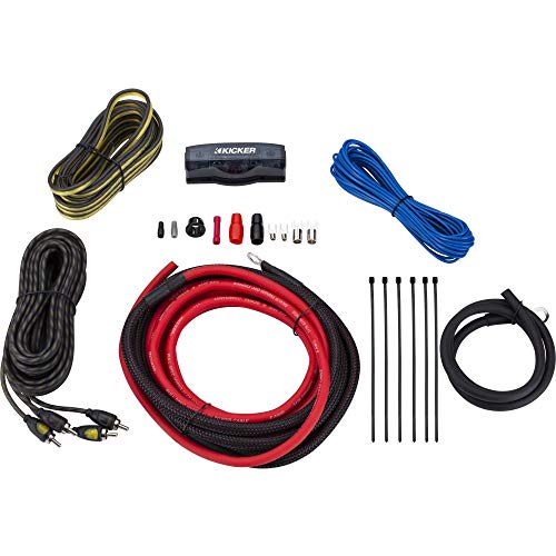 Kicker 47VK6 VK6 6AWG Complete Amplifier Wiring Kit w/2CH Interconnects