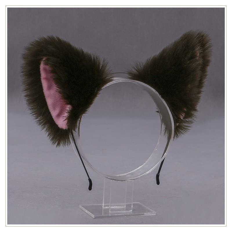 Amazon | 三四郎市場 猫耳 カチューシャ ヘッドバンド 獣耳 狐耳 