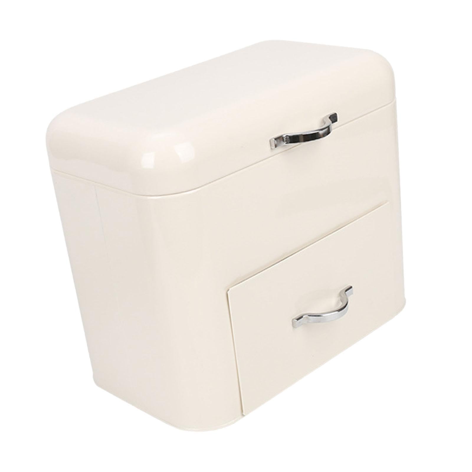 ALCXAZS Large Capacity Dustproof Bread Box Roll Bin Kitchen Canister