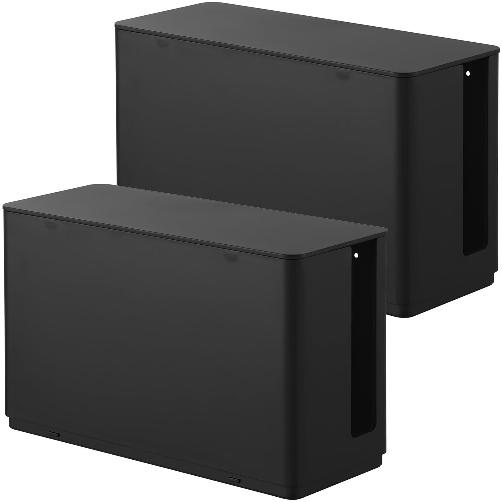 Amazon｜山崎実業(Yamazaki) 蓋付き 重ねられる ゲーム機器 収納ケース