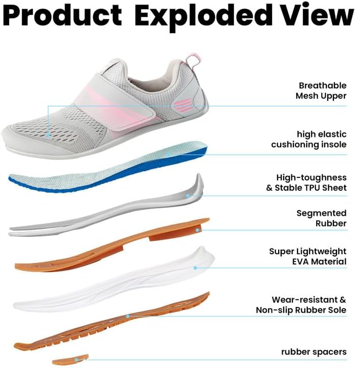 Women's Cycling Shoes, Breathable Bike Shoes Compatible with 2-Bolt SPD Cleats, Suitable for Road Mountain Biking and Indoor Cycling