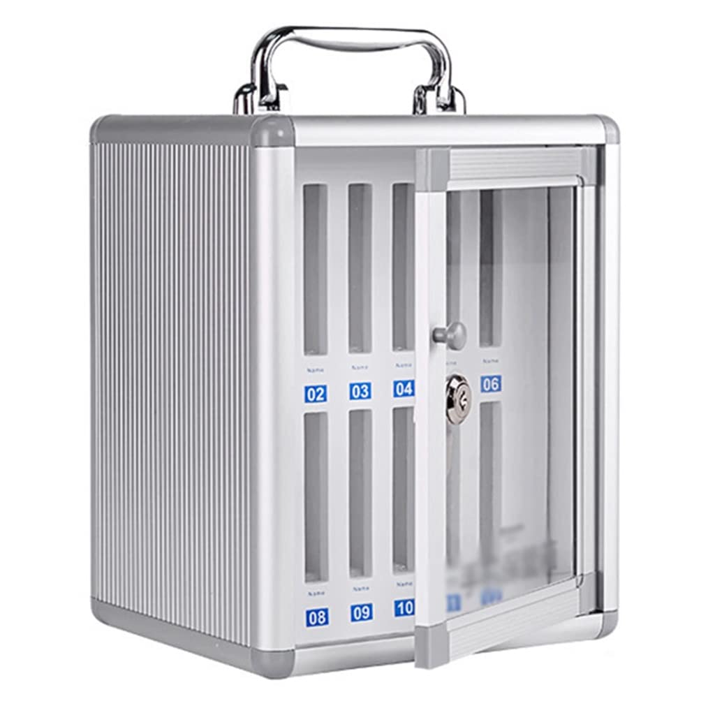 6/12/24/36/48/60 Slot Fissato al Muro Armadio Del Telefono Cellulare In Lega di Alluminio Supporto Del Telefono Cellulare Cassa Cabinet Montaggio A Parete Per Scuole E Imprese Locker