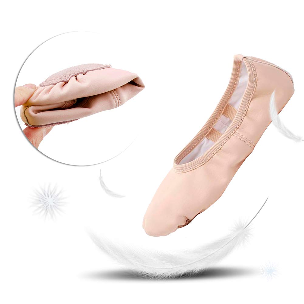 Stelle Ballet Shoes for Girls: Soft Leather Slippers Toddlers Love - Image 5