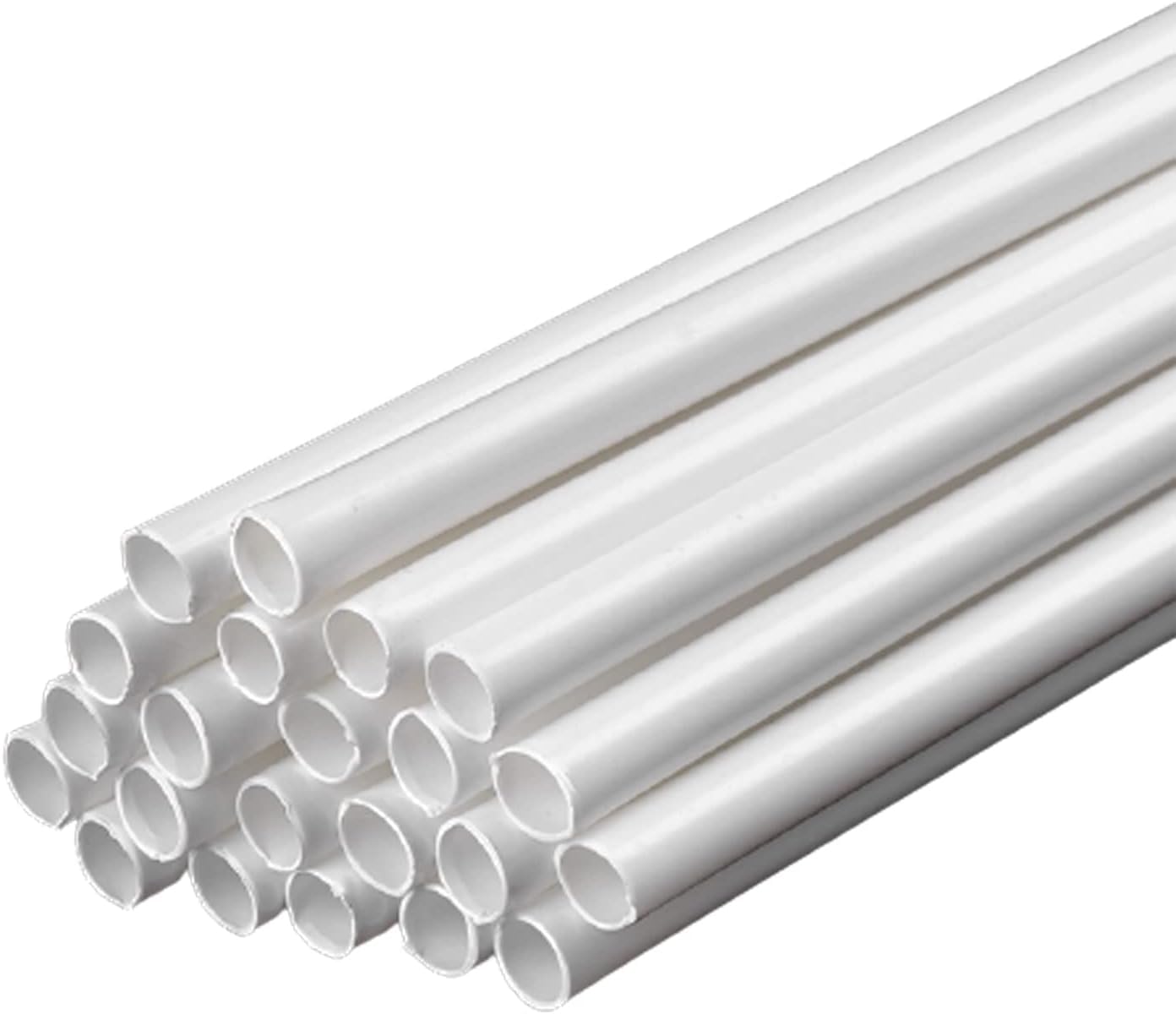Tubos redondos huecos de plástico ABS, diámetro 5-12Mm, longitud 500Mm, procesamiento fácil for fabricación modelos arquitectónicos(Diameter 8mm (22pcs))