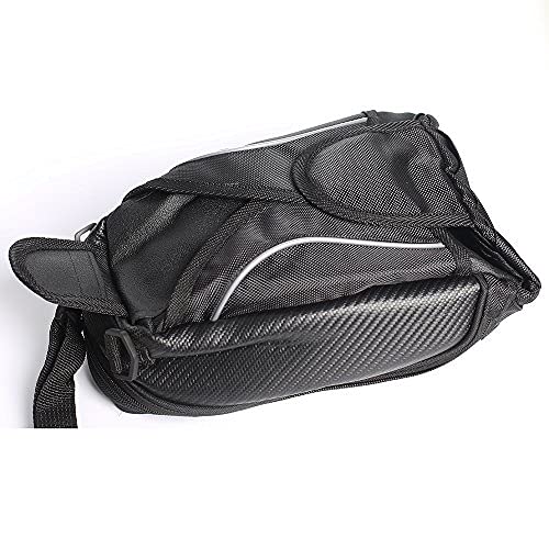 Borsa Da Serbatoio Moto Magnetica - Impermeabile, Oxford Nero, Per Smartphone - Foto 8