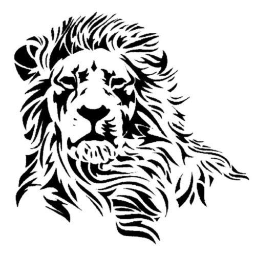 Wild Mighty Lion For Auto Car/Window Vinyl Decal Sticker Decals Decor CT085