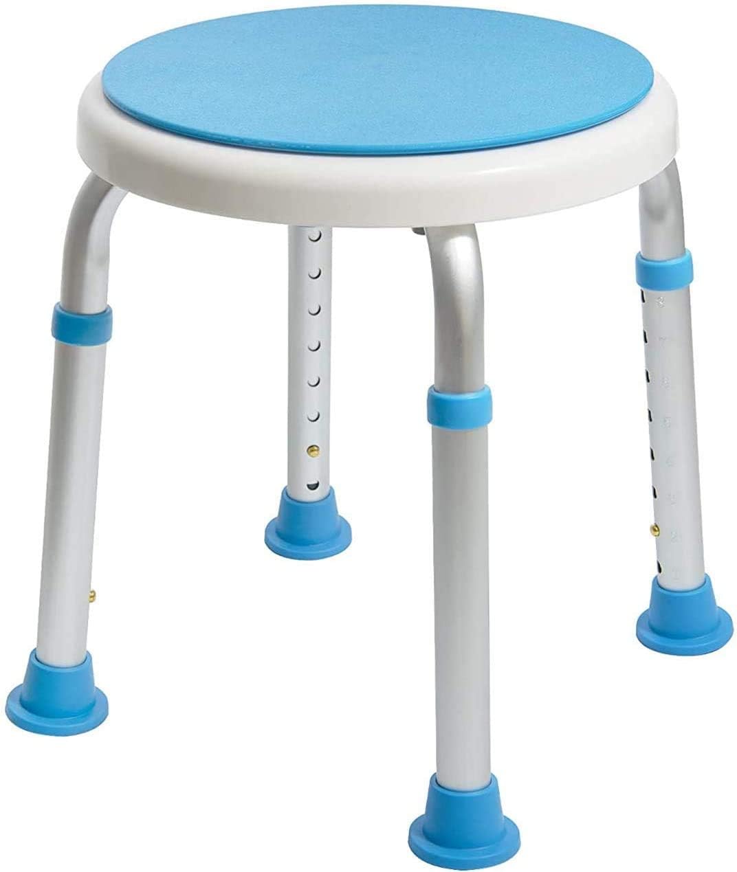 Buy Medical ToolFree Assembly Adjustable Swivel Shower Stool Seat