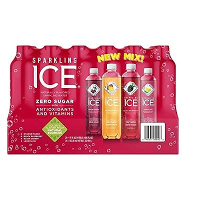 Sparkling Ice Very Berry Variety Pack, 17 Fl Oz (Pack of 24)