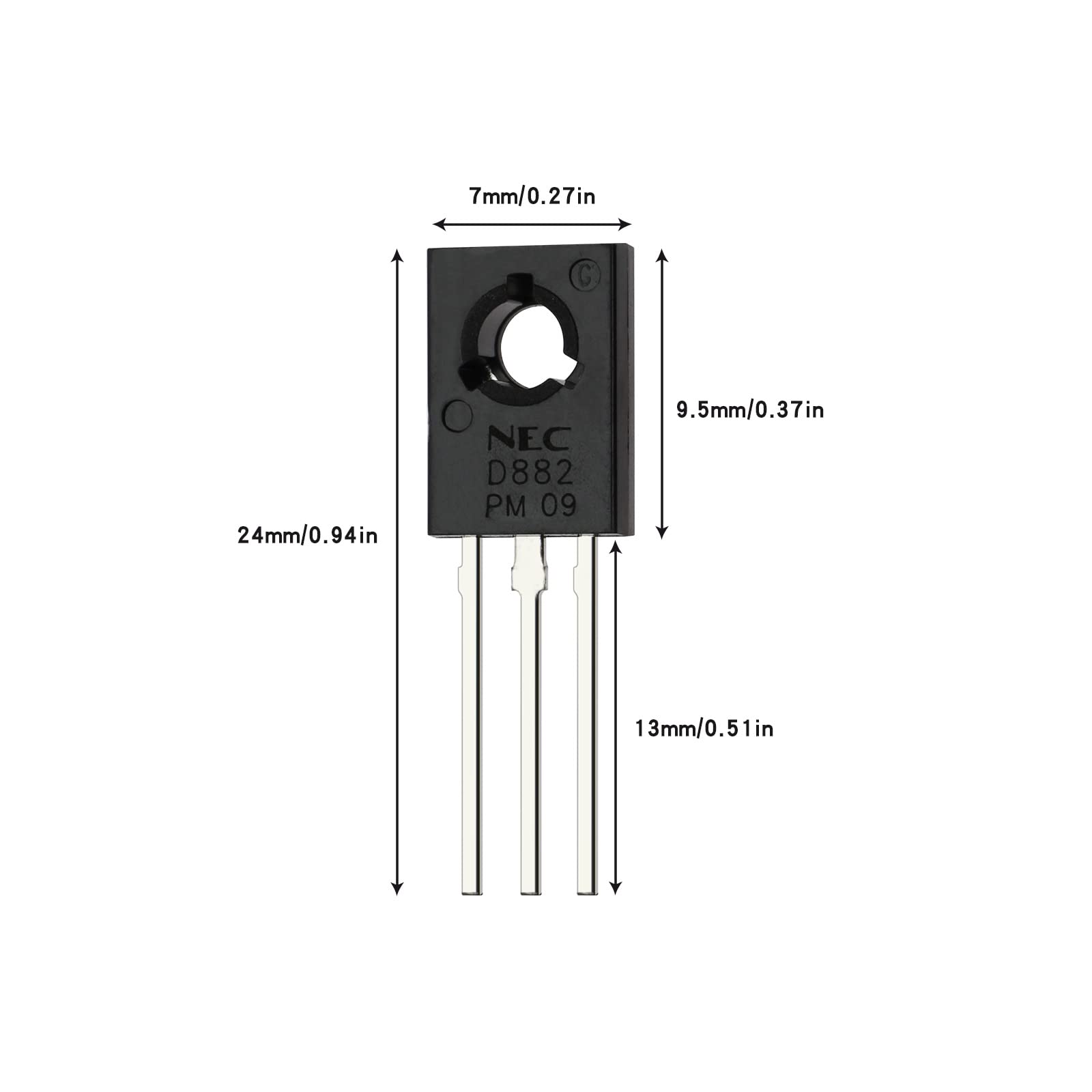Lot De 20 Transistors JFET 2SK170GR N-Channel 40V 15mA - Pour Amplificateurs Audio Bas Bruit