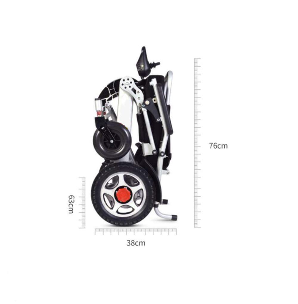 Sedia a rotelle elettrica Portatile Pieghevole Batteria al Litio disabili Sedia a rotelle per Anziani disabili