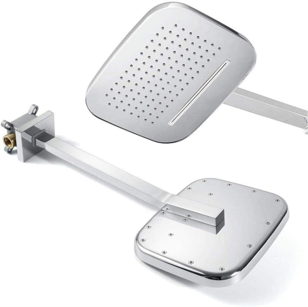 Concealed Shower hot and Cold Four-Function Copper pre-Embedded Box Side Spray 200 * 250 Two-Function top Spray Beautiful Practical Shower Set