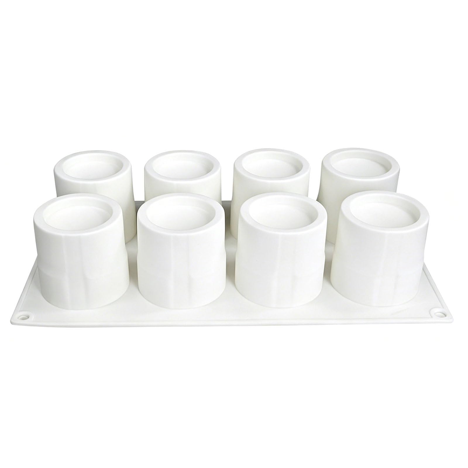 NMFLAB 8 Cavity Inspired Silicone Dessert Molds Easy Releases for Mousses Cakes Chocolates Soap Making Supplies Cake Molds