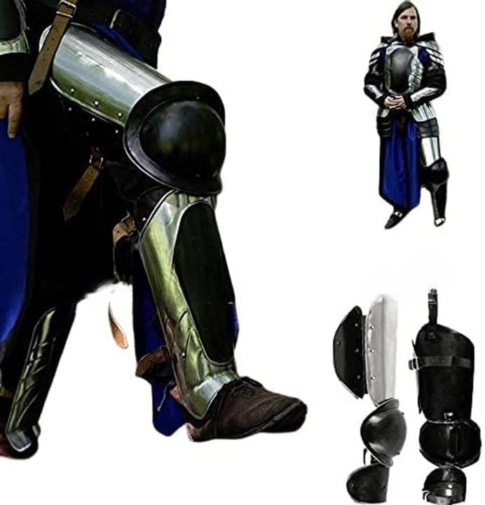 NauticalMart LARP Black Ice Full Leg Armour