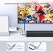 GANA Wii zu HDMI Adapter, 720/1080P HD Converter mit 3,5mm Audioausgang für Wii Monitor Beamer Fernseher