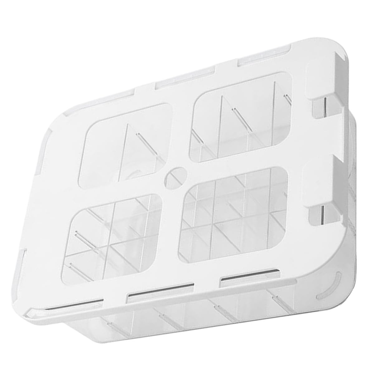 iplusmile Organisateur de Tiroir à Compartiments pour sous-Vêtements et Chaussettes, Plastique Transparent, 15 Sections, Rangement Pratique pour Dressing et Armoire