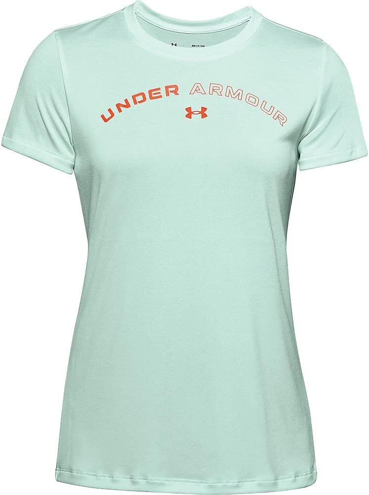 Under Armour Women's Tech Twist Graphic Lu Short Sleeve Crew Neck