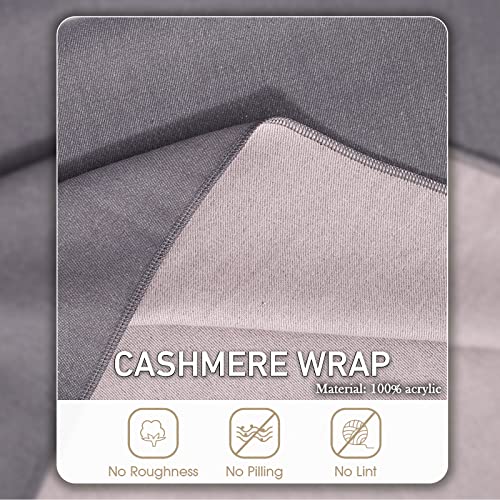 Shawl Wraps for Women, Pashmina Scarf Blanket Cape Winter Warm, Front Open Poncho for Spring Fall