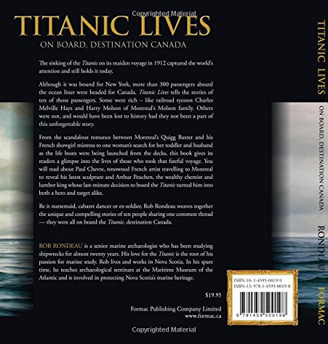 Titanic Lives: On Board, Destination Canada