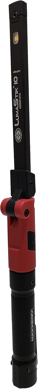 MAXXEON MXN01010 LumaStik10, 3-Way Rechargeable Folding LED Inspection Light, 350 Lumens