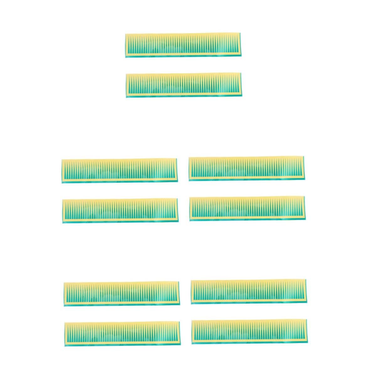 5 Pezzi Adesivi Riflettenti Impermeabili per Manometro Pressione Kit Alta Adesione Resistente per Misuratore Pressione Acqua Naturale