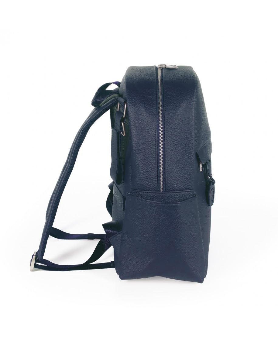 Mochila canastilla London de Pasito a Pasito (Azul marino)