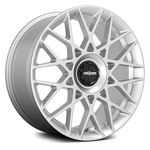 rotiform BLQ-C Silver Painted Wheels 19 In 19x8.5   R1671985F4+35A