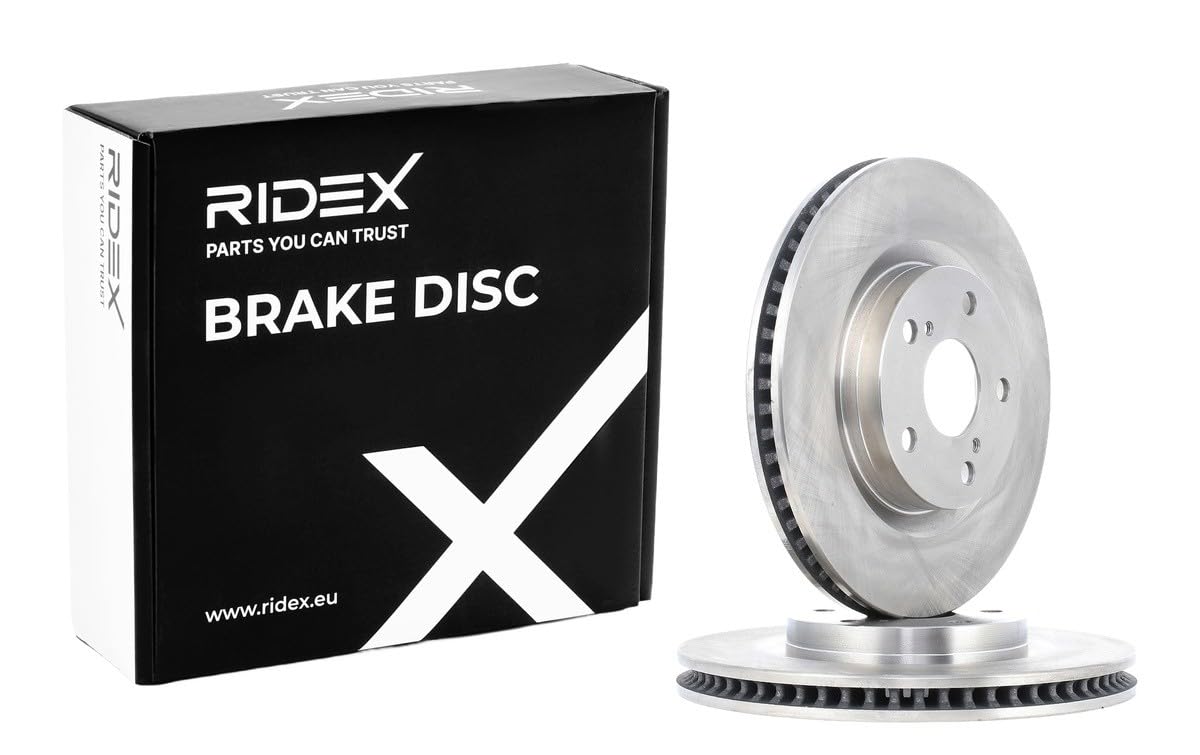 RIDEX 82B0305 2x Disco freno Anteriore senza viti/bulloni Compatibilità con TOYOTA RAV 4 III ACA3, ACE, ALA3, GSA3, ZSA3