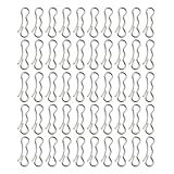 50Pcs Bow Tie Cotter Pin Replacement for MTD 714-04040, Replace for Husqvarna 532194208