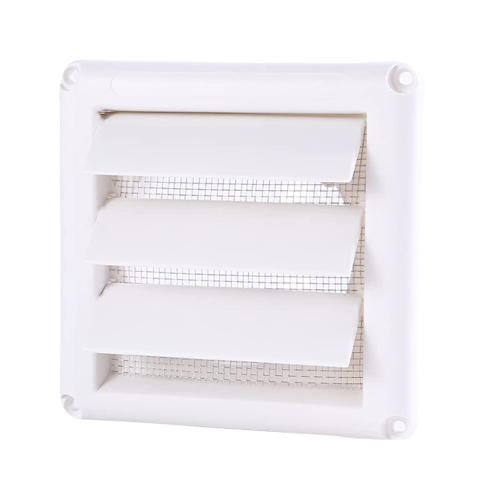 Buy Allvent 6" Louvered Vent Cover for Exterior Wall Vent Hood Outlet